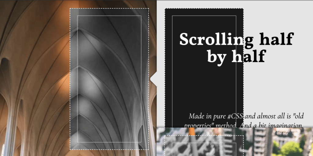 Split Screen Web Design 12