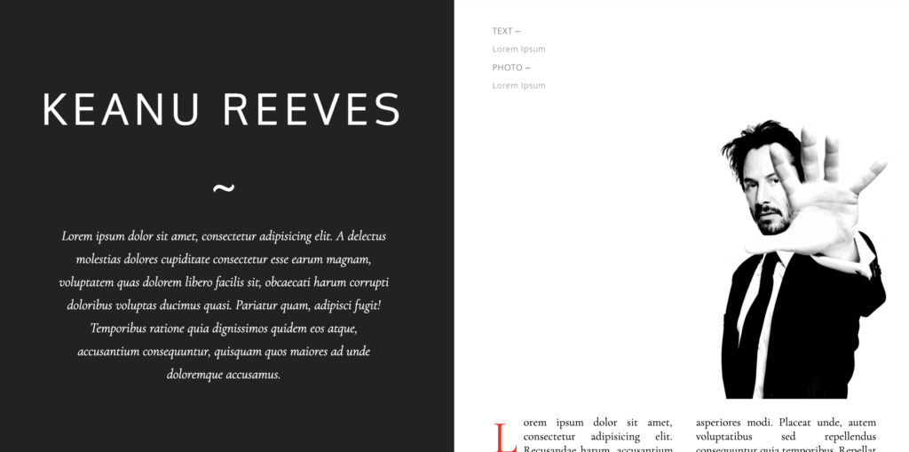 Split Screen Web Design 11