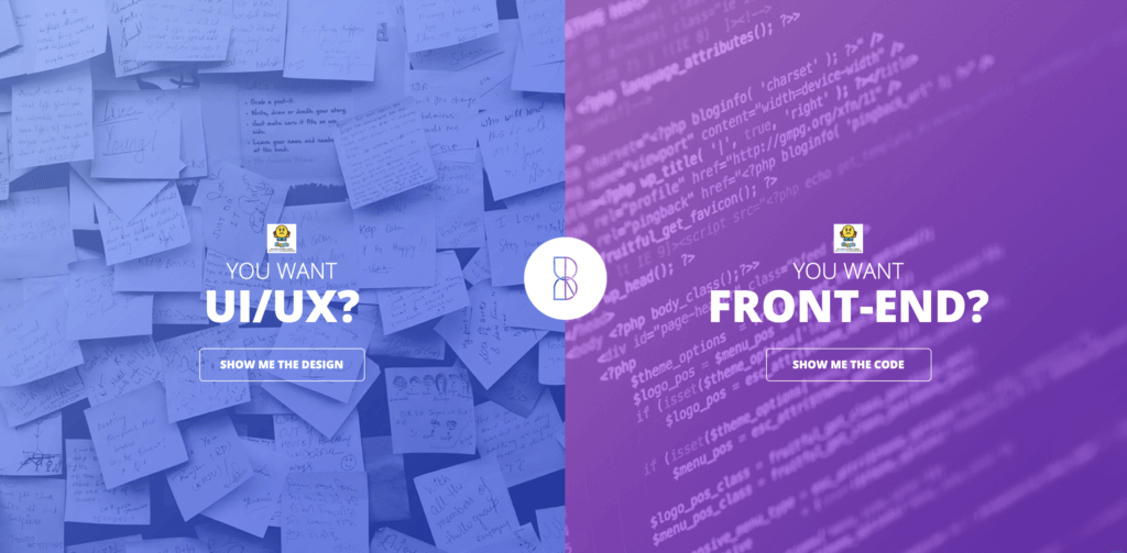 Split Screen Web Design 10
