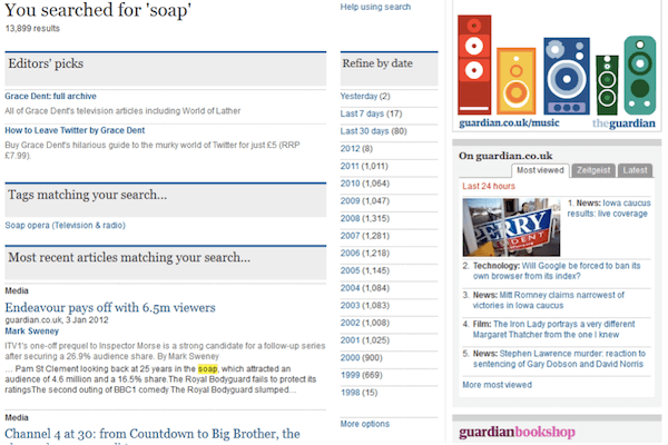 Search Results Page Design: Search Results UI/UX Best Practices 3