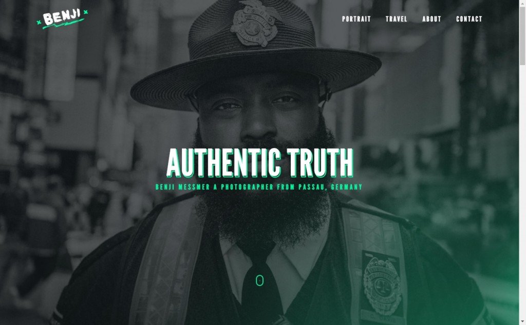 Blue and Green Web Page Design Inspirations 2