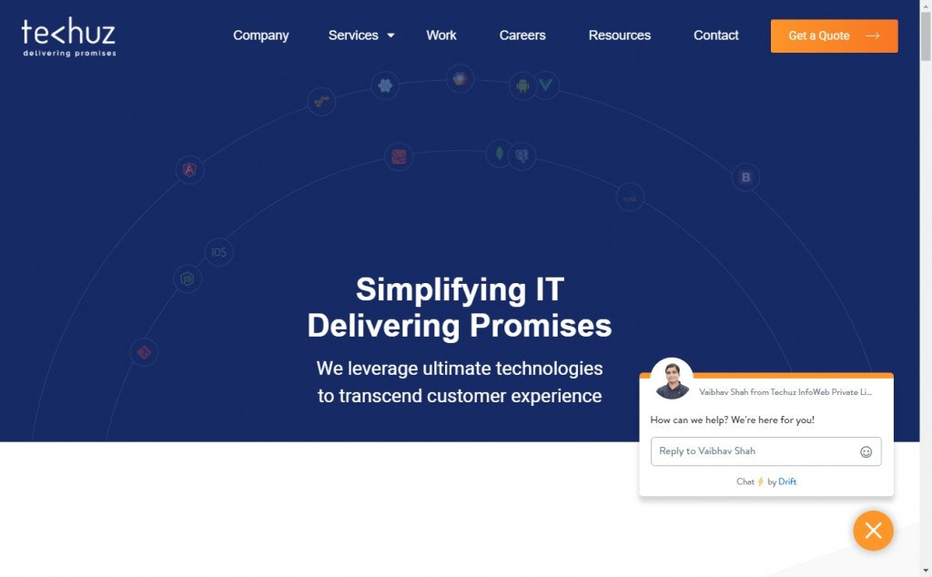 The Best Indigo Websites with Great Color Strategies 19