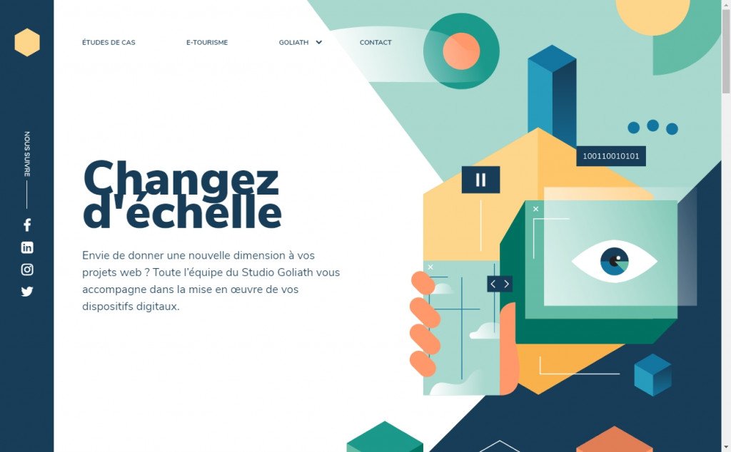 Yellow Website Designs with Wonderful Color Techniques 9