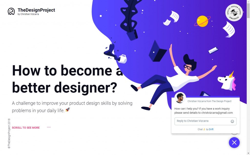 Wonderful Blue and Purple Web Page Designs for Inspiration 5