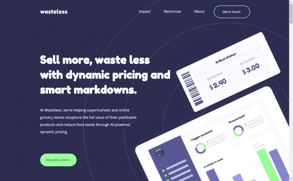 Blue and Green Web Page Design Inspirations 5