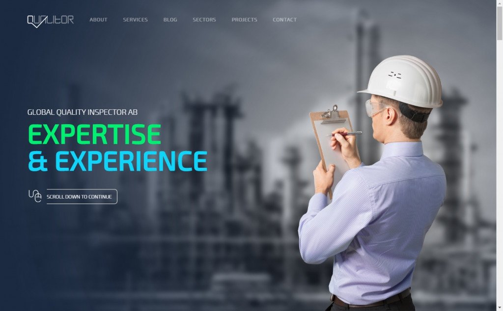 Blue and Green Web Page Design Inspirations 7