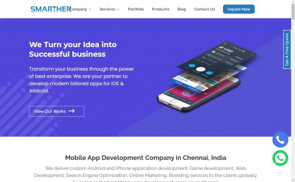 The Best Indigo Websites with Great Color Strategies 8