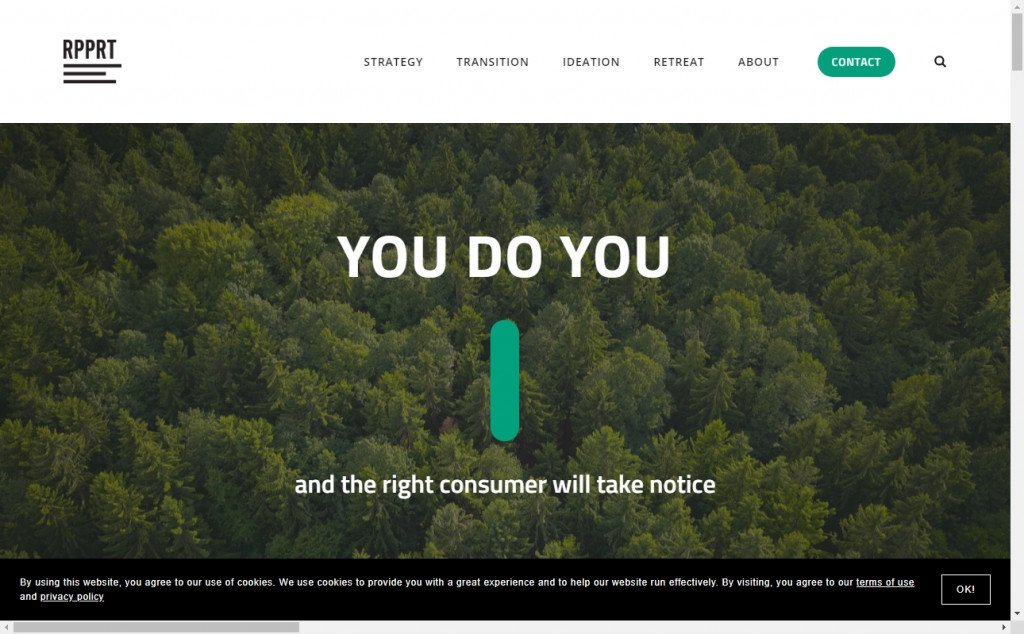 Blue and Green Web Page Design Inspirations 8