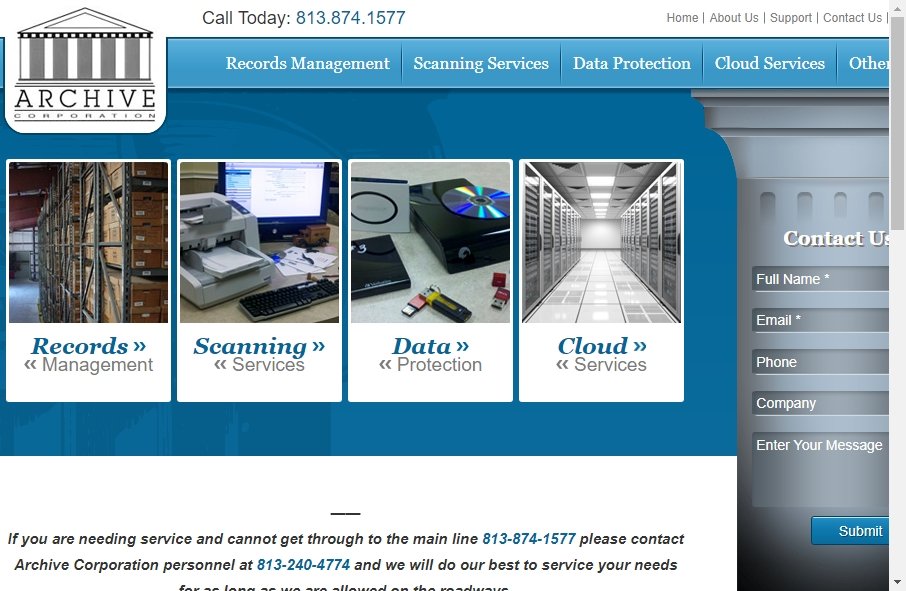 Archive Websites Designs 2
