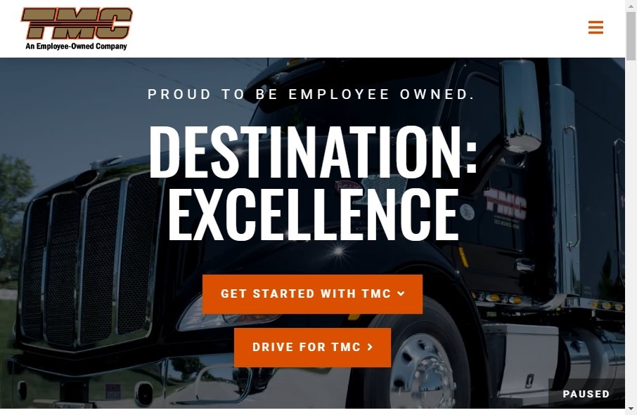 14 Amazing Trucking Website Design Examples in 2022 10