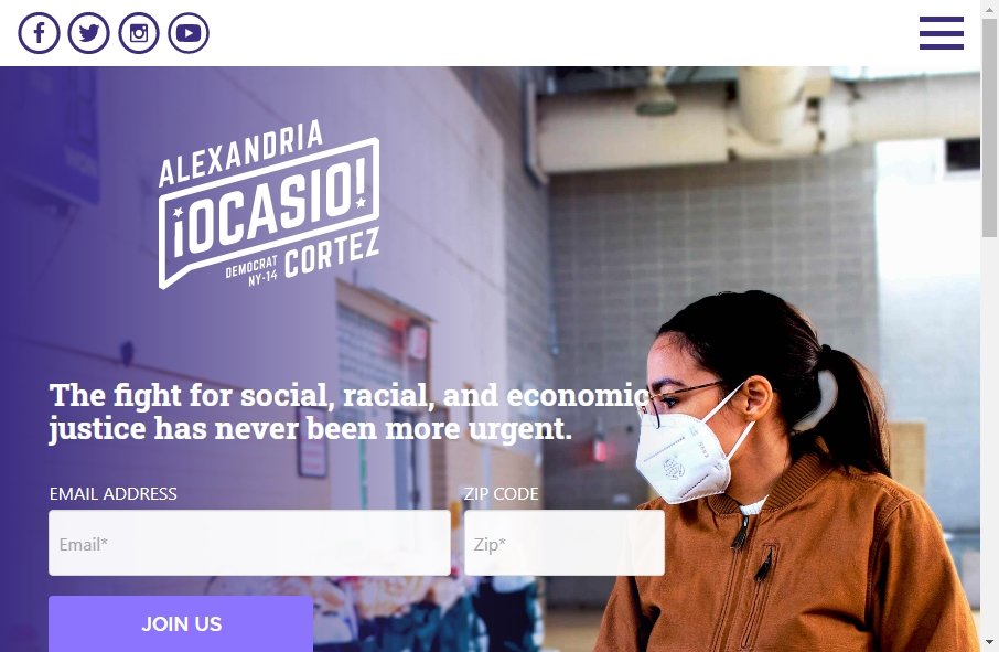 10 Examples of Politics Websites With Fantastic Designs 9