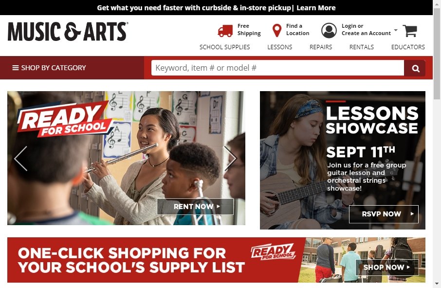 12 Arts Website Examples to Inspire Your Site 8