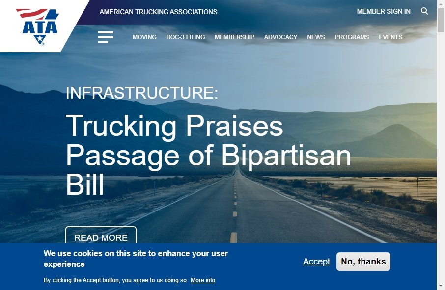 14 Amazing Trucking Website Design Examples in 2022 11