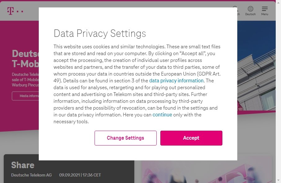 Telecom Website Design 12
