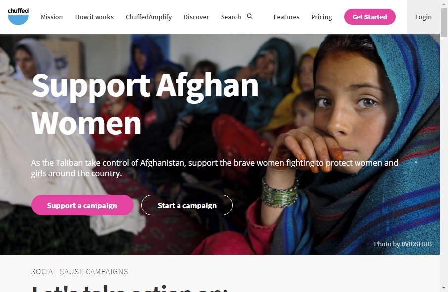 examples of crowdfunding websites: Chuffed