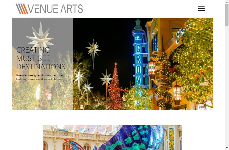 12 Arts Website Examples to Inspire Your Site 13