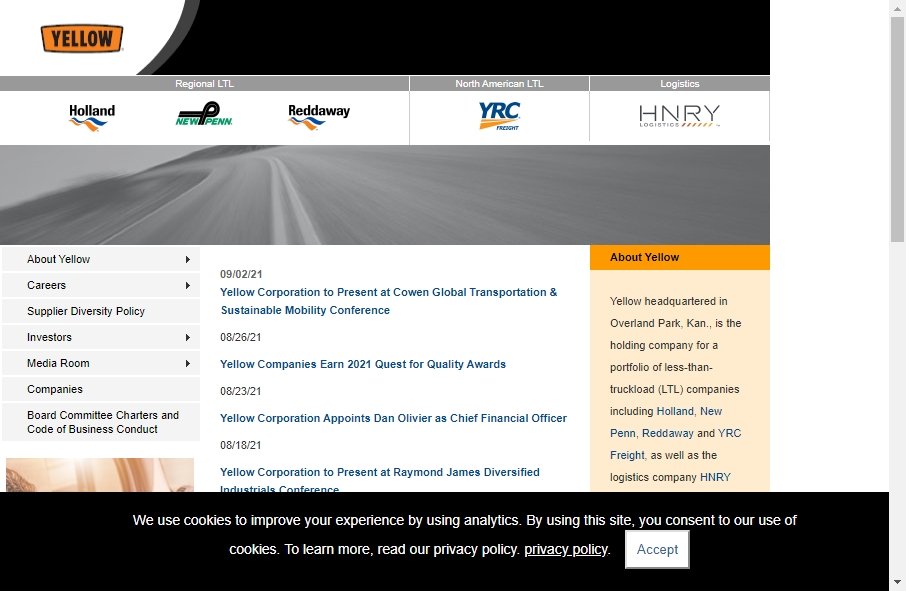 14 Amazing Trucking Website Design Examples in 2022 4
