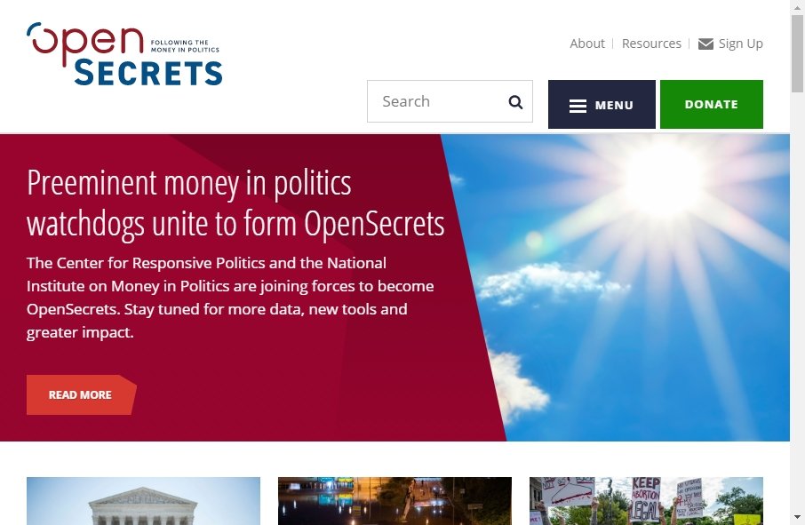 10 Examples of Politics Websites With Fantastic Designs 5
