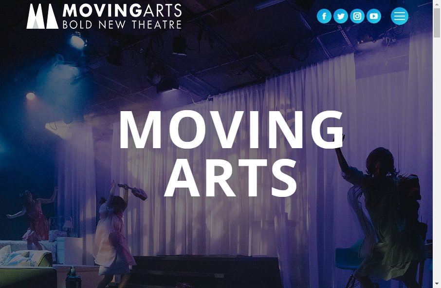 12 Arts Website Examples to Inspire Your Site 4
