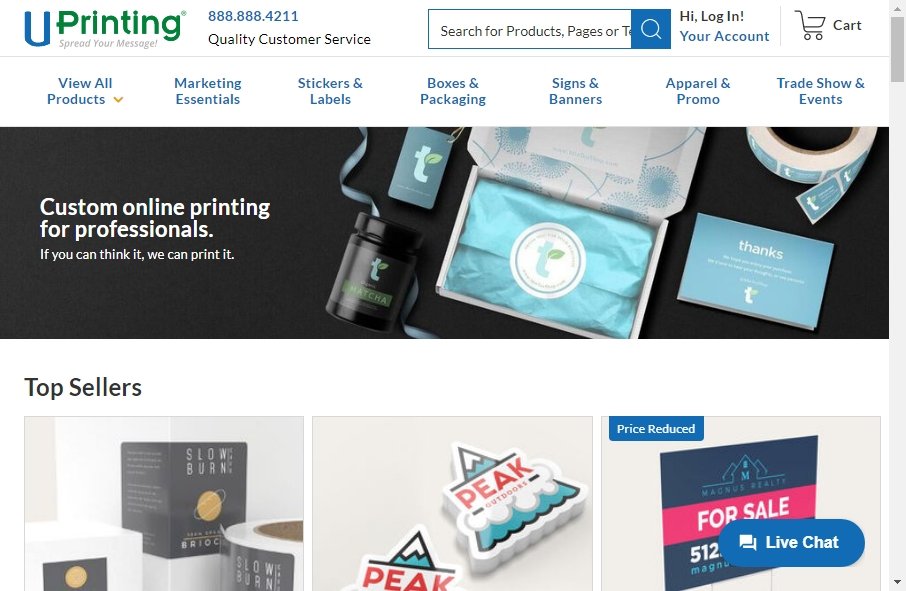 14 Best Printing Website Design Examples for 2022 7