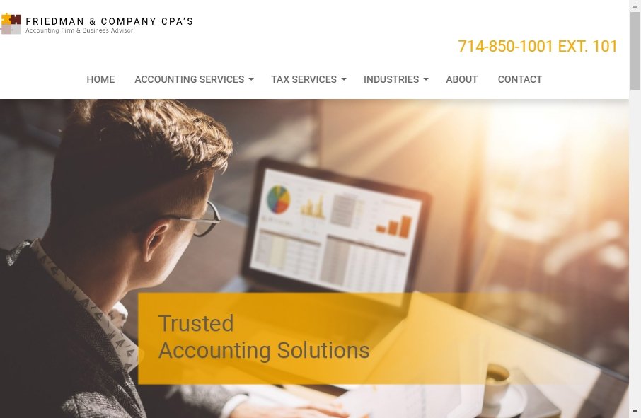 Accountants Websites Examples 8