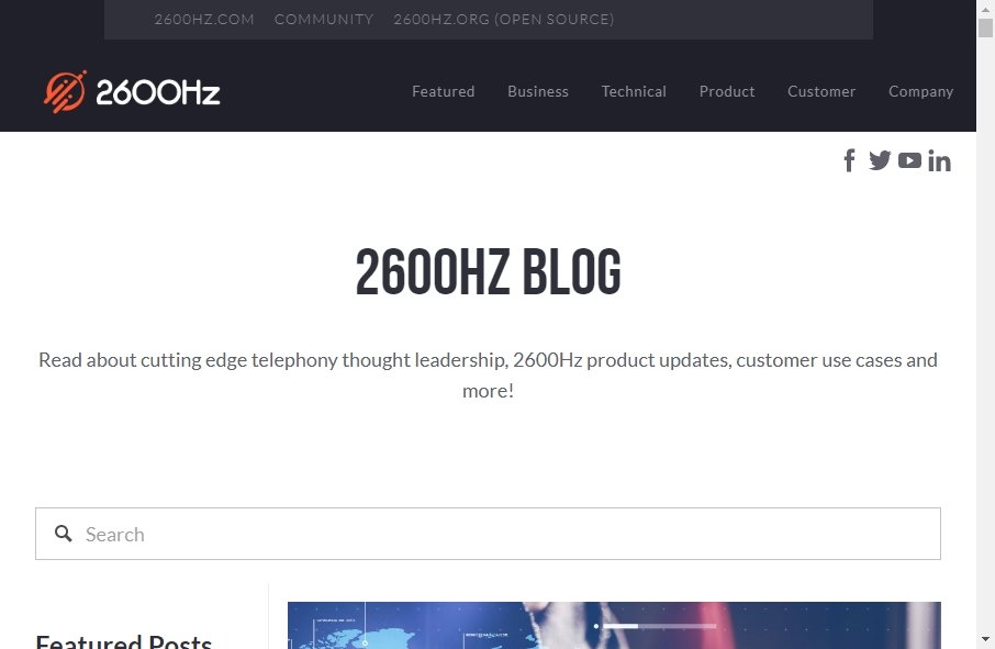 Telecom Website Design 7