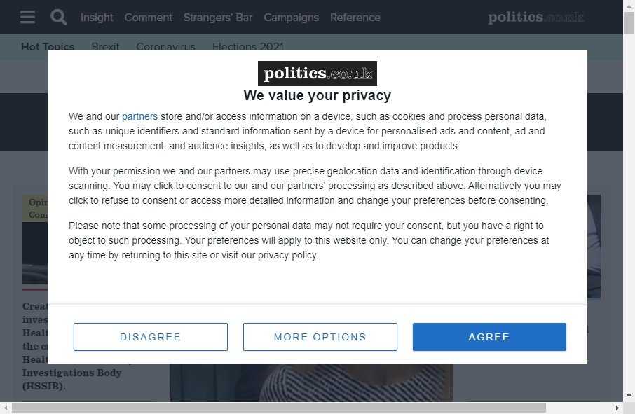 10 Examples of Politics Websites With Fantastic Designs 6