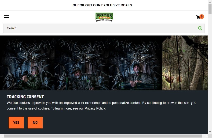 9 Examples of Inspirational Hunting Websites 6