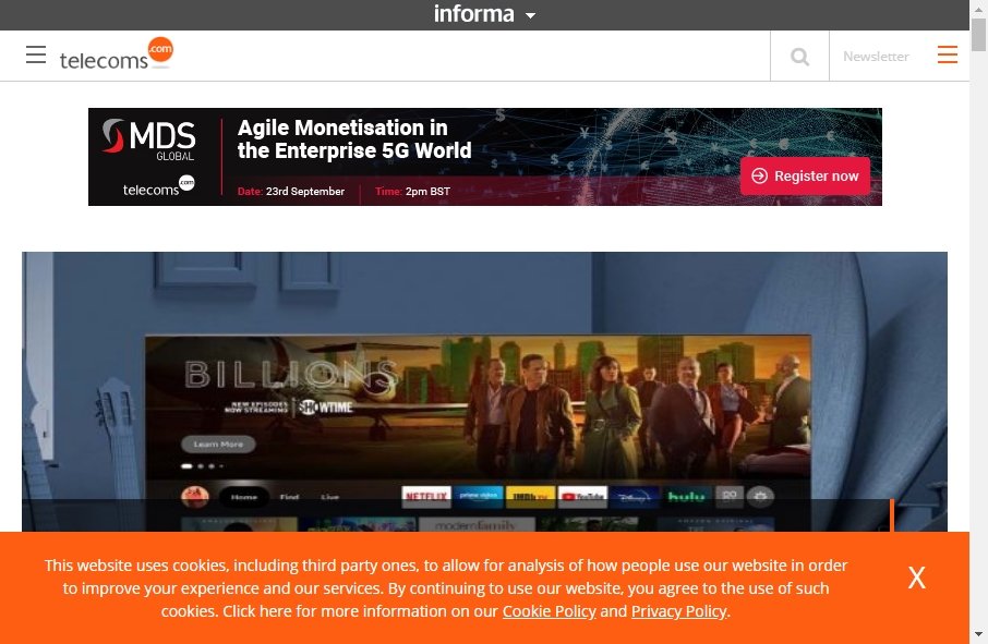 Telecom Website Design 8