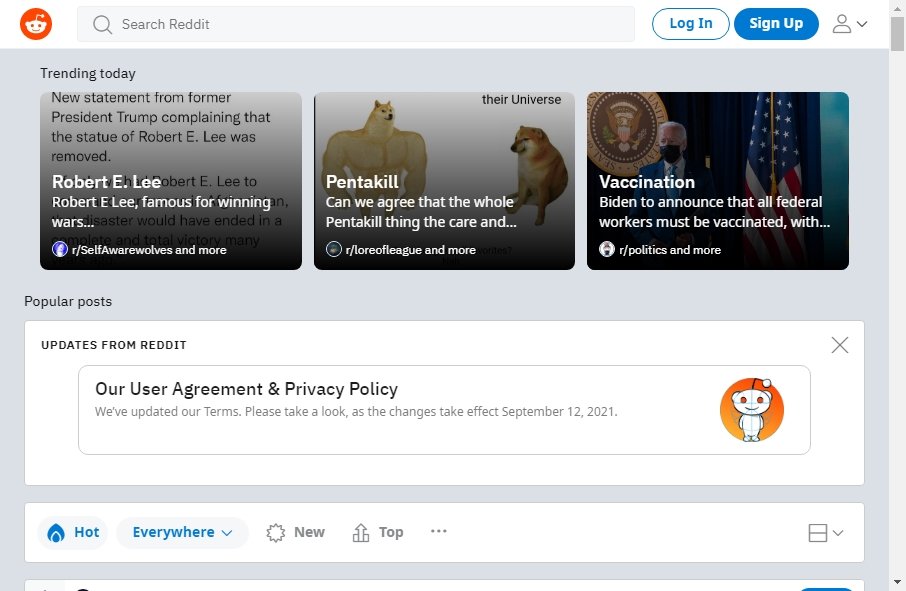 Microblog Websites Examples 8