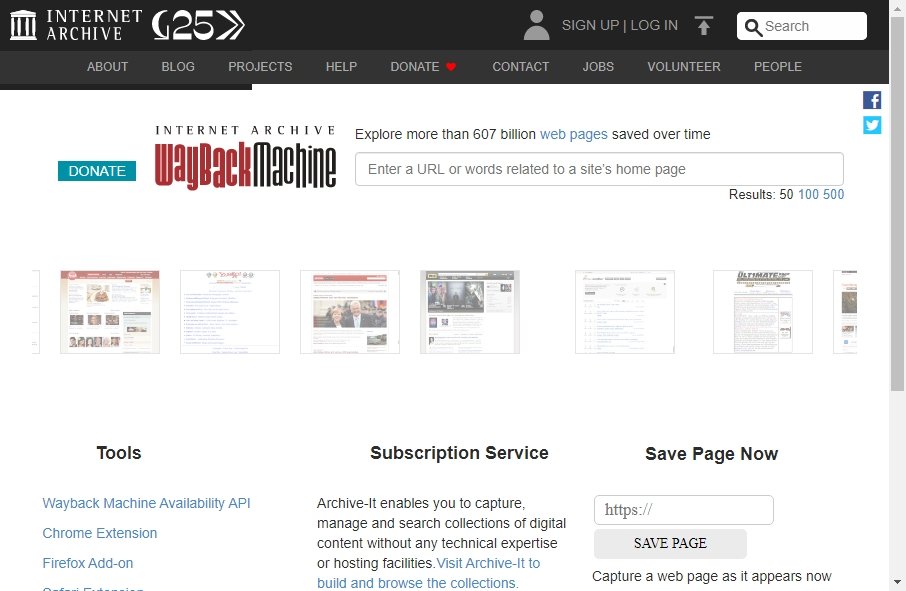 Archive Websites Designs 11