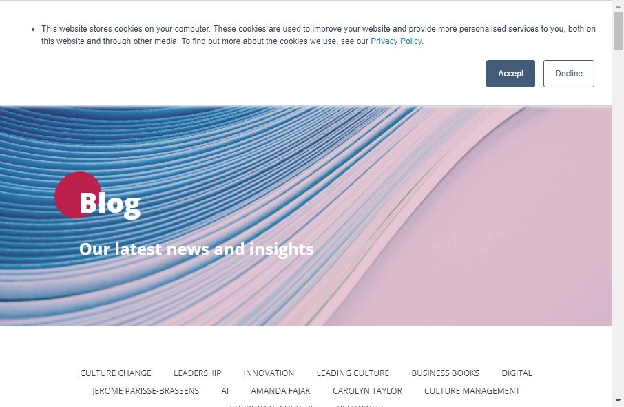 13 Culture Website Examples to Inspire Your Site 9