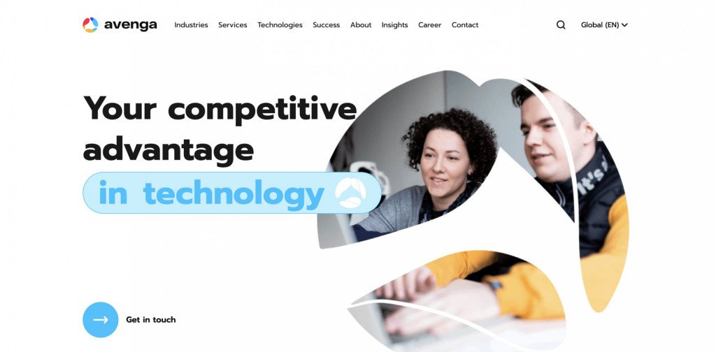 top web development companies in Ukraine - avenga