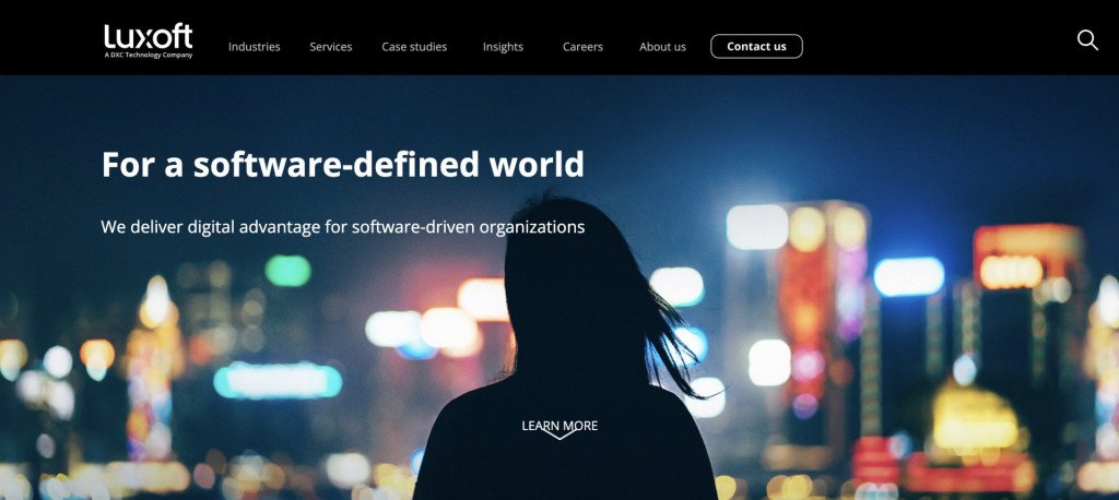 top web development companies in Ukraine - luxoft