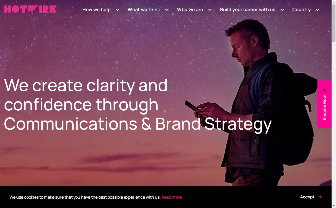 web development companies in Spain - hotwire global