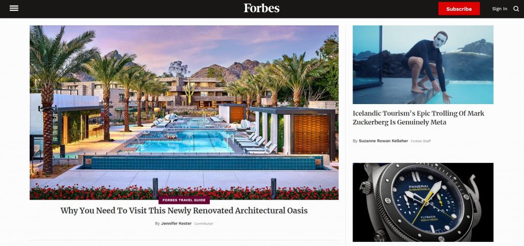 Top 30 Examples of Website Layouts 5