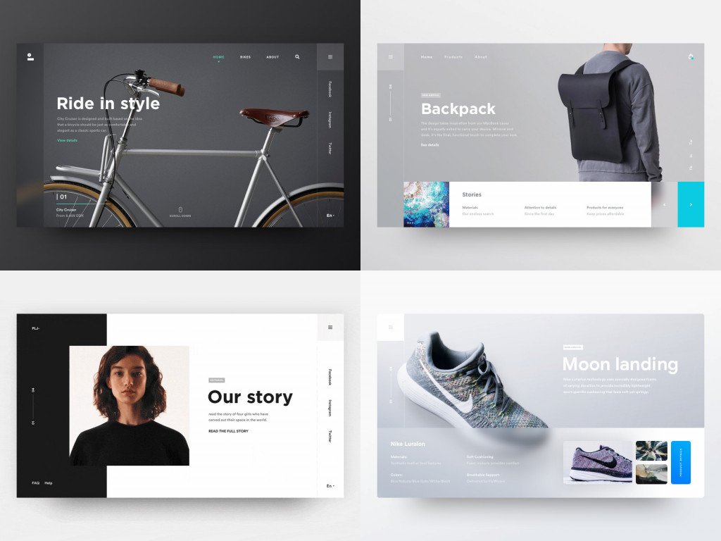 Top 30 Examples of Website Layouts 6