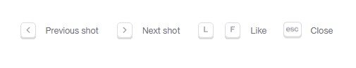 dribbble pagination