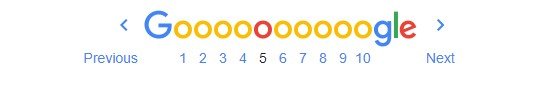 next & previous pagination example
