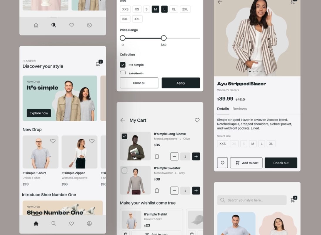 Fashion E-commerce iOs App