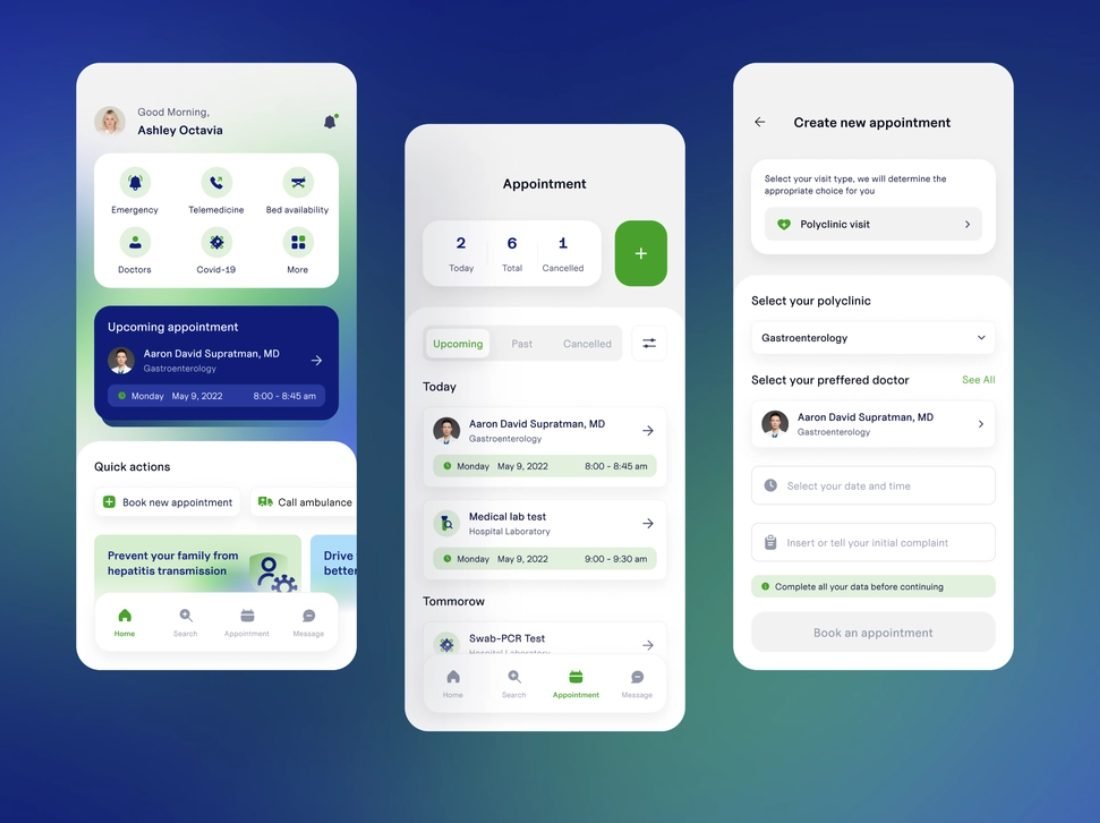 Hospital Appointment Mobile App