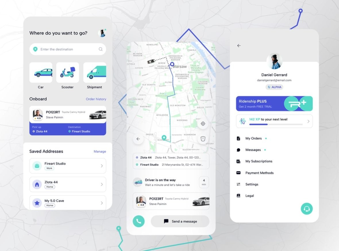 Ride and Shipping App
