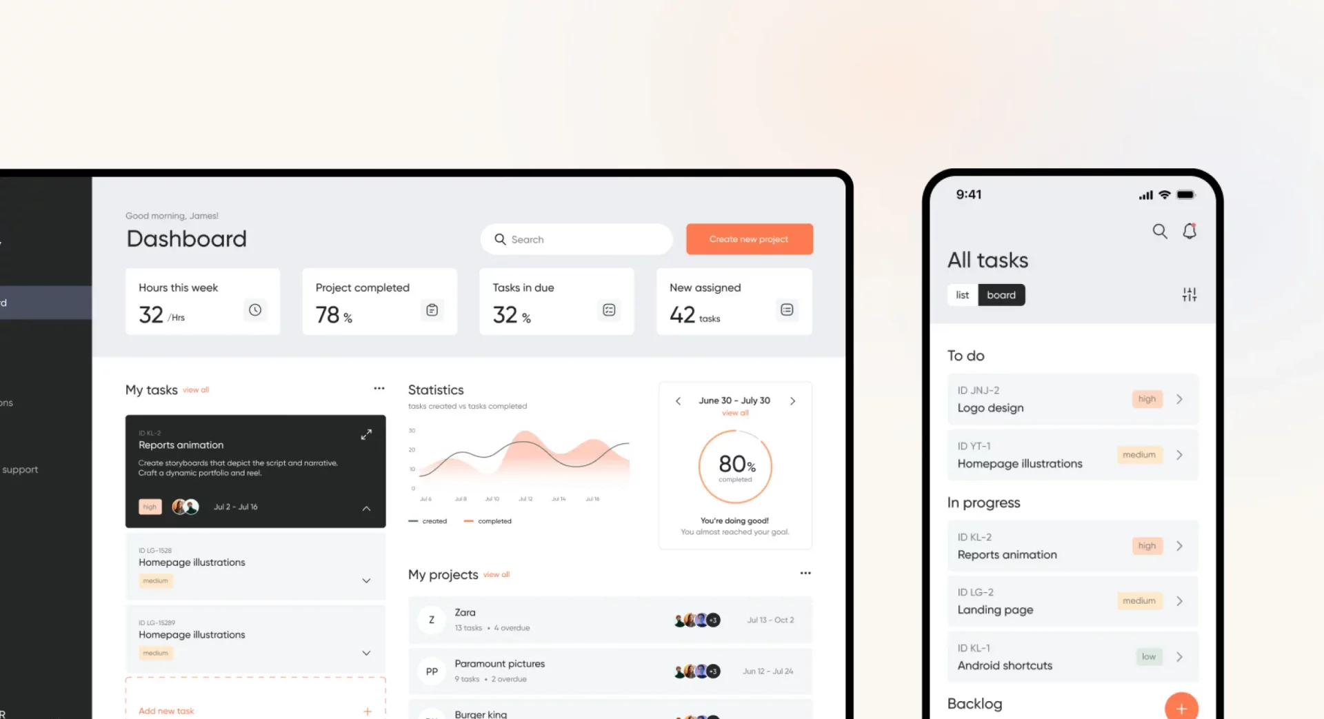 Issue tracking app