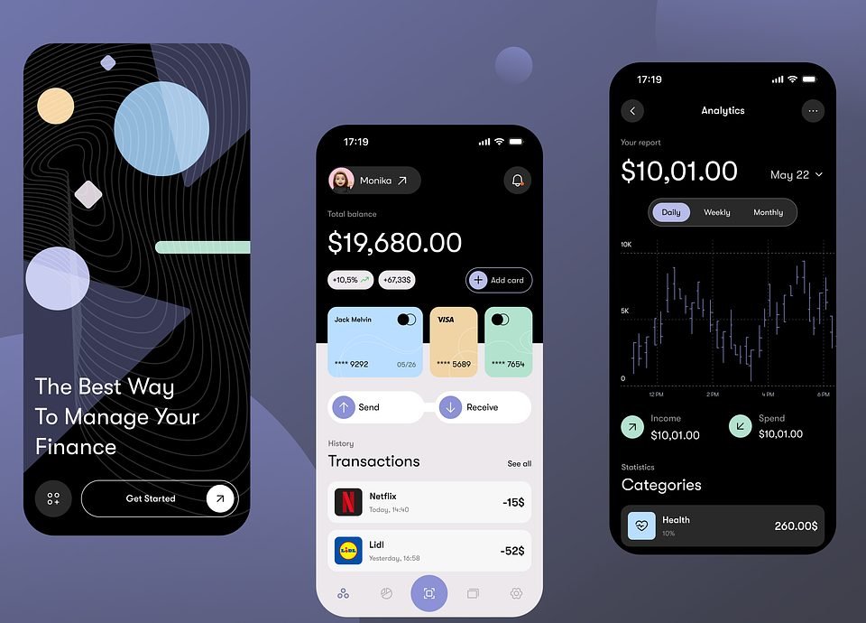 Banking service - mobile app