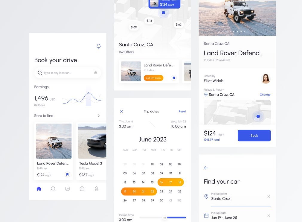 Car-sharing-app