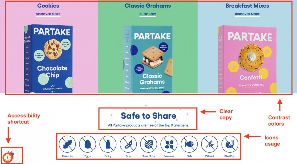 web design best practices - accessibility