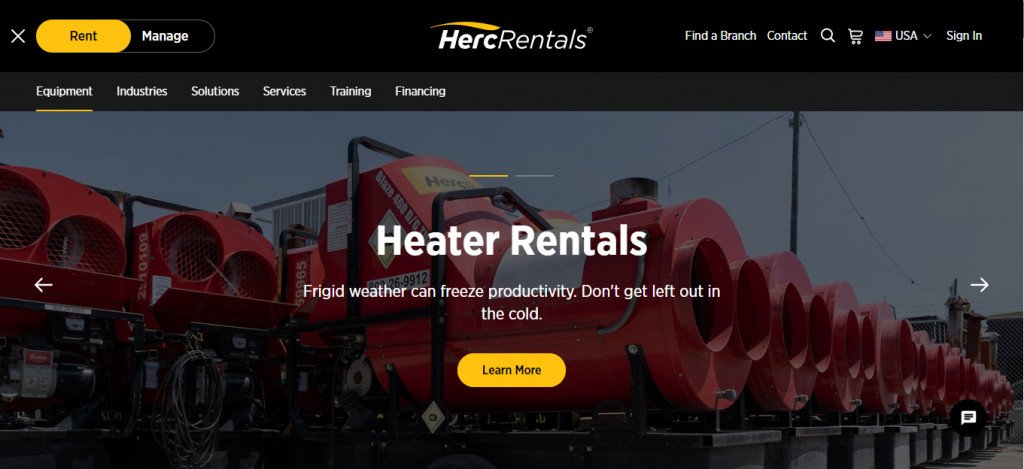Rental Website Designs 13